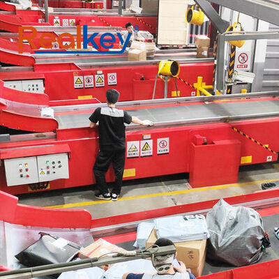 Bidirectional Telescopic Conveyor System High Durability Labor Reduction Time Savings