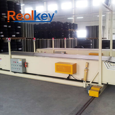 Safe Telescopic Conveyor System Adjustable Length Angle Adjustment