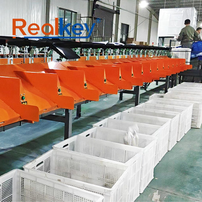 Good price High Precision Tilt Tray Sortation Machine Customized For Various Items Space Saving online