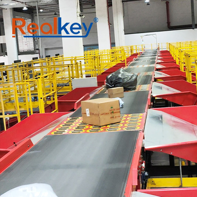 Good price Quick Response Parcel Sorting Machines 6000p/H Efficient Warehouse Sorter With Versatility online