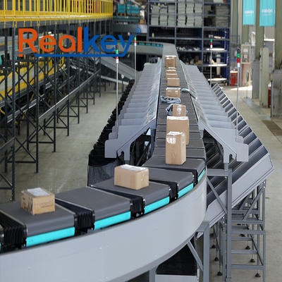 Good price Realkey Cross Belt Sorter Intelligent Recognition & Fully Automated Sorting online