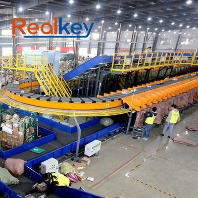 jakość Logistyczny sorter krzyżowy z regulacją, oszczędnością energii i wysoką uniwersalnością fabryka