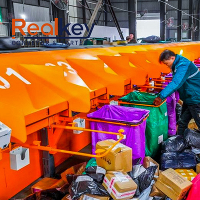 Giá tốt Dây chuyền phân loại băng tải chéo tuyến tính mạnh mẽ, linh hoạt và tiêu thụ ít năng lượng trực tuyến
