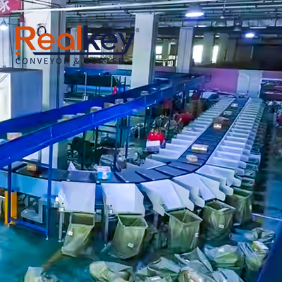 Good price Automated Cross Belt Sorting System Economic Easy Integration For Parcel Express online