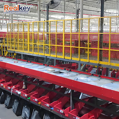 Giá tốt Máy sắp xếp khay phân chia công suất cao với độ chính xác cao cho xử lý gói đa kích thước trong 3PL trực tuyến