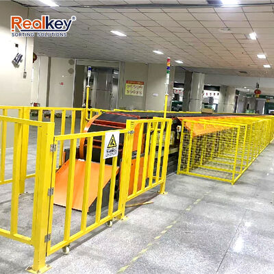 chất lượng Máy phân loại băng chéo tiết kiệm năng lượng, ít bảo trì và tỷ lệ nhận dạng 99,99% cho việc phân loại bưu kiện nhà máy sản xuất