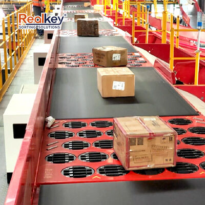 quality Swivel Wheel Sorter with 50 kg Load Capacity and High Speed Sorting for Modular Layout Conveyor Systems factory