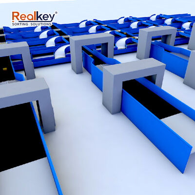 Bom preço Sistema de classificação de rodas giratórias de cinto de aço inoxidável de poupança de energia com velocidade ajustável para carga de armazém on-line