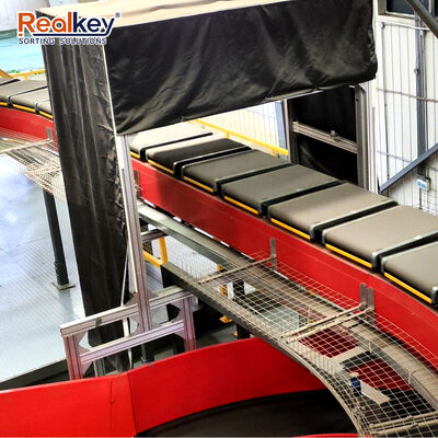 Good price Stainless Steel Cross Belt Sorter with Up to 22,000 Items per Hour and Compact Footprint for Automated Sorting online