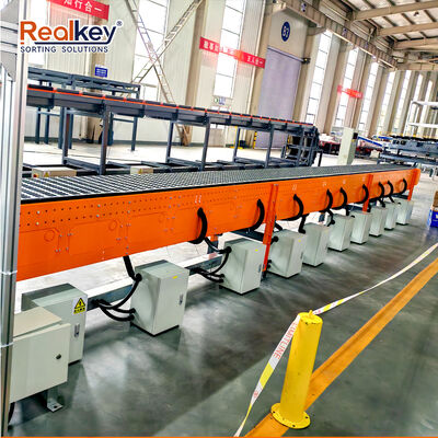 Dobra cena Realkey Modular Belt Conveyor Parcel Sorting Machine z regulowaną prędkością, niskim hałasem i wysoką dokładnością 3500/h w Internecie