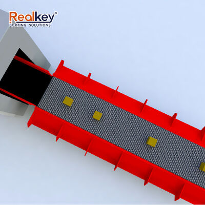 quality Modular Belt Sorter with 12000 to 15000 Tickets/Hour Capacity Low Maintenance Fire Resistant for Warehouse Automation factory